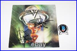 Sammy Hagar Michael Anthony Signed Van Halen 5150 Album Vinyl Record Beckett Coa