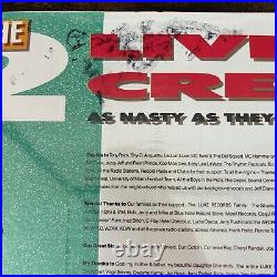 Sealed Signed 2 Live Crew Vinyl Record As Nasty As They Wanna Be Double Album