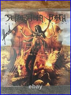 Sebastian Bach Signed Kicking & Screaming Album Vinyl Record LP