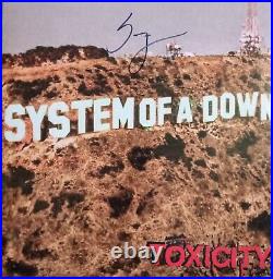 Serj Tankian Autographed Signed System Of A Down Toxicity Vinyl Record Album