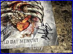 Sevendust Rare Signed Limited Edition Colored Vinyl LP Record Cold Day Memory