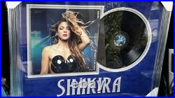Shakira Signed Autograph Album Vinyl Custom Frame Hollywood Glam Certified