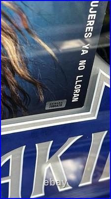 Shakira Signed Autograph Album Vinyl Custom Frame Hollywood Glam Certified