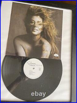Shania Twain signed 2023 Queen of Me 11x11 Art Card/Album Cover /LP Framed -COA