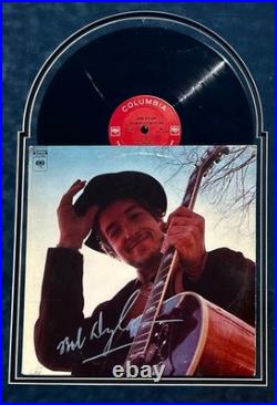 Signed/Autographed Bob Dylan Nashville Skyline Vinyl Record Album