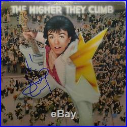 Signed David Cassidy Autographed The Higher They Climb 12 Album Lp Vinyl Nice