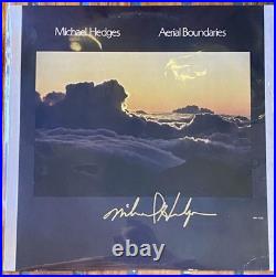 Signed Michael Hedges Vinyl Record Autograph Album LP. Rare'84 Original press