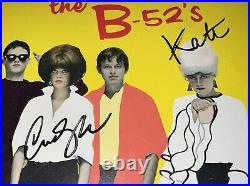 Signed The B-52's Autographed Album Vinyl Record Fred Cindy Kate Photo Proof