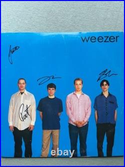 Signed Weezer Blue Album LP Vinyl Record with Autographed Jack