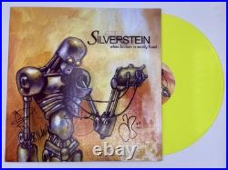 Silverstein Signed When Broken LP Colored Vinyl Album