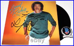 Singer Lionel Richie Signed Vinyl Album Record Lp Truly Beckett Bas Coa