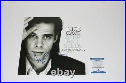 Singer Nick Cave & The Bad Seeds Signed Record Vinyl Album Lp Beckett Coa Proof