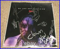 Slipknot Band Signed We Are Not Your Kind Album Vinyl Iowa Corey Taylor +6