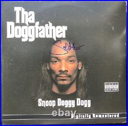 Snoop Dogg Signed Autograph Tha Doggfather Vinyl Album Beckett #BH72749
