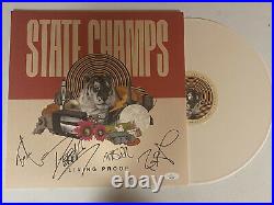State Champs Band Autographed Signed Vinyl Lp Album Jsa Coa # Uu32301