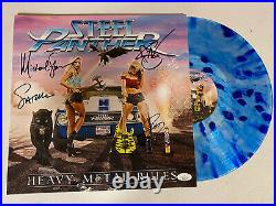 Steel Panther Band Autographed Signed 12 Lp Vinyl Album With Jsa Coa # Uu32315