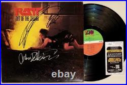 Stephen Pearcy & Warren Dimartini Ratt Signed Autograph Vinyl Album Lp +jsa Coa