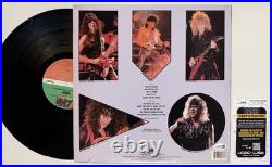 Stephen Pearcy & Warren Dimartini Ratt Signed Autograph Vinyl Album Lp +jsa Coa