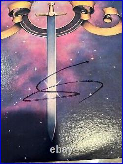 Steve Lukather Signed Toto Self Titled Vinyl Album Record Autographed Bas Coa