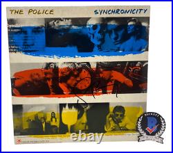 Sting The Police Signed Autographed Synchronicity Vinyl Record Album Beckett COA