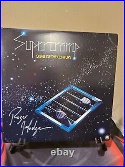 Supertramp Crime Of The Century Vinyl Lp Album Signed By Roger Hodgson