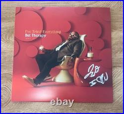 TEDDY SWIMS signed vinyl album I TRIED EVERYTHING BUT THERAPY COA