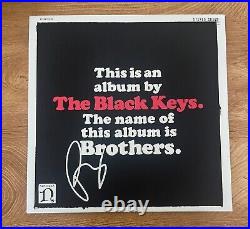 THE BLACK KEYS signed vinyl album BROTHERS PATRICK CARNEY 1