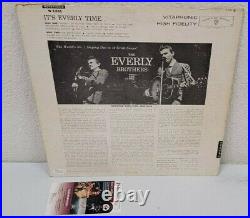 THE EVERLY BROTHERS Signed Vinyl Record Album jacket DON PHIL Bye Bye Love JSA