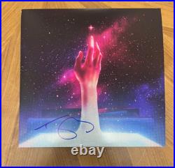 THE MIDNIGHT signed vinyl album HEROES TYLER LYLE 2