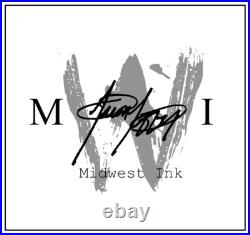 THE MIDNIGHT signed vinyl album HEROES TYLER LYLE 2