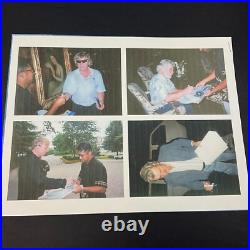 THE MOODY BLUES Band SIGNED Long Distance Voyager Vinyl Album LP COA x4 Framed