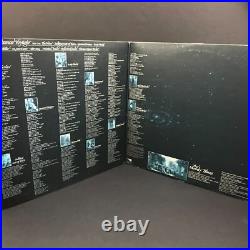 THE MOODY BLUES Band SIGNED Long Distance Voyager Vinyl Album LP COA x4 Framed