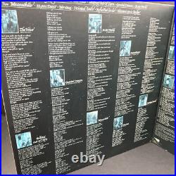 THE MOODY BLUES Band SIGNED Long Distance Voyager Vinyl Album LP COA x4 Framed