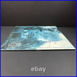 THE MOODY BLUES Band SIGNED Long Distance Voyager Vinyl Album LP COA x4 Framed
