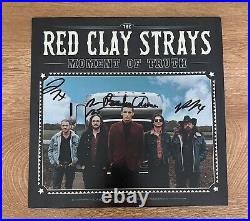 THE RED CLAY STRAYS signed vinyl album MOMENT OF TRUTH