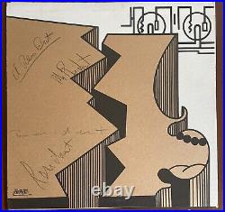 THE RESIDENTS- Mark Of The Mole SIGNED Vinyl Record Album Brown Record