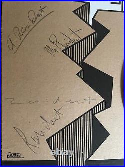 THE RESIDENTS- Mark Of The Mole SIGNED Vinyl Record Album Brown Record