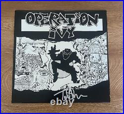 TIM ARMSTRONG signed vinyl album OPERATION IVY ENERGY 2