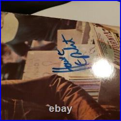 TOM PETTY & THE HEARTBREAKERS signed vinyl album HARD PROMISES