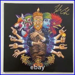 TYLER CHILDERS SIGNED AUTOGRAPH ALBUM VINYL RECORD COUNTRY SQUIRE RARE! With JSA