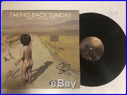 Taking Back Sunday Autographed Signed Vinyl Album 2 With Signing Picture Proof