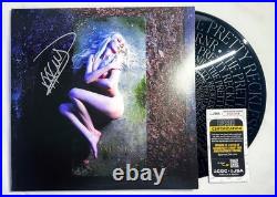 Taylor Momsen Signed PRETTY RECKLESS DEATH BY ROCK & ROLL Vinyl Album PROOF JSA