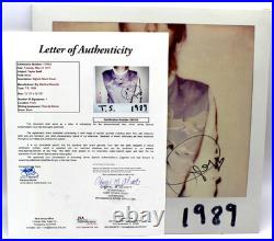 Taylor Swift Signed 1989 Signed Vinyl Record Autographed Album WithJSA LOA Z45320