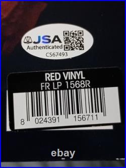 Tesla Homage 2LP Red Vinyl Signed Gatefold Album Autographed By 5 Members JSA