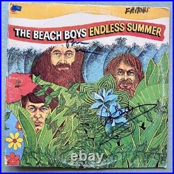 The Beach Boys Endless Summer Signed LP Vinyl Record Album Cover Autograph