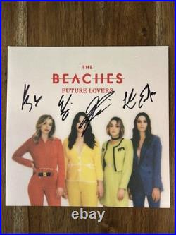 The Beaches' Band Full Signed Vinyl Album'Future Lovers' Jordan Miller +3