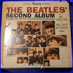 The Beatles Signed Second Album Vinyl Record Capitol Records Stereo