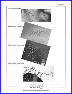 The Doors Debut Album Signed All 4 Morrison Manzarek Krieger Densmore