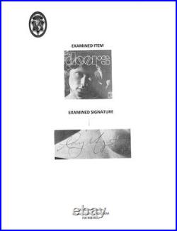 The Doors Debut Album Signed All 4 Morrison Manzarek Krieger Densmore