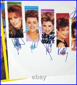 The Go-Go's SIGNED Talk Show Vinyl Record Album JSA LOA Autographed Carlisle +4